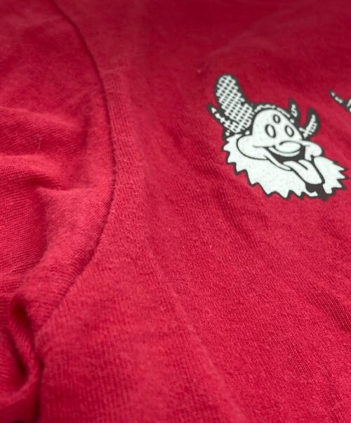 UNDERCOVER（アンダーカバー）UNDERCOVER (アンダーカバー) ロングスリーブカットソー レッド サイズ:2の古着・服飾アイテム