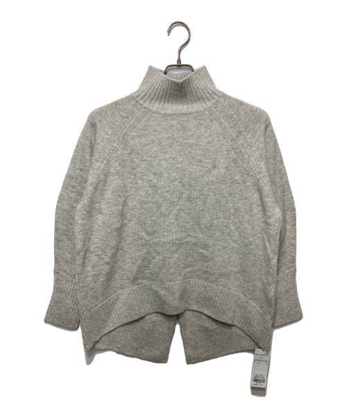 KUMIKYOKU（クミキョク）KUMIKYOKU (クミキョク) ウールカシミヤニット グレー サイズ:Free 未使用品の古着・服飾アイテム