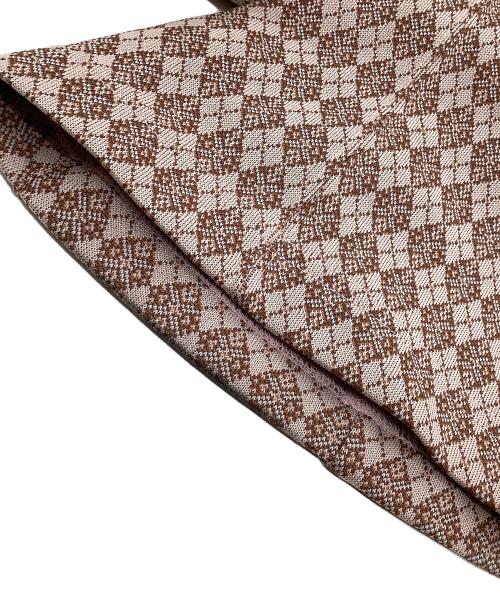 Needles（ニードルズ）Needles (ニードルズ) 総柄トラックパンツ ベージュ サイズ:Sの古着・服飾アイテム