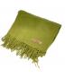 ACNE STUDIOS（アクネ ストゥディオス）の古着「フリンジウールスカーフ/ウールストール」｜オリーブ