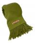 ACNE STUDIOS (アクネ ストゥディオス) フリンジウールスカーフ/ウールストール オリーブ サイズ:200×70㎝：5000円