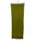 中古・古着 ACNE STUDIOS (アクネ ストゥディオス) フリンジウールスカーフ/ウールストール オリーブ サイズ:200×70㎝：5000円