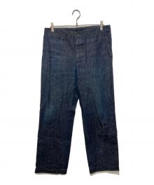 VISVIM（ビズビム）の古着「チノパン/CHINO PANTS HW UNWASHED」｜ネイビー