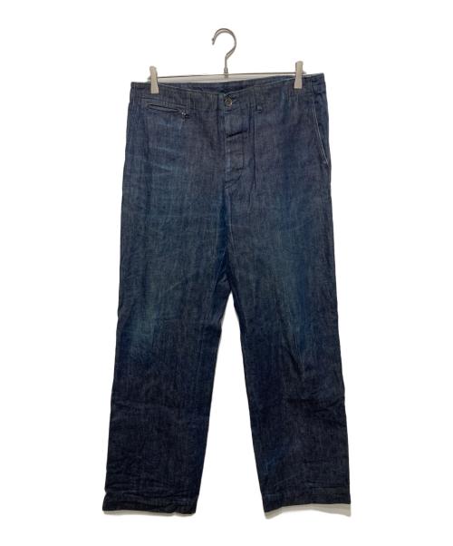 VISVIM（ビズビム）VISVIM (ビズビム) チノパン/CHINO PANTS HW UNWASHED ネイビー サイズ:4の古着・服飾アイテム
