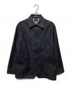 SHIPSシップス）の古着「セルビッジデニムカバーオール」｜インディゴ