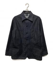 SHIPS（シップス）の古着「セルビッジデニムカバーオール」｜インディゴ