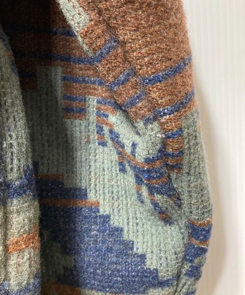 WOOLRICH（ウールリッチ）WOOLRICH (ウールリッチ) ネイティブ柄ウールハンティングジャケット ブラウン サイズ:Lの古着・服飾アイテム