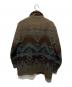 WOOLRICH (ウールリッチ) ネイティブ柄ウールハンティングジャケット ブラウン サイズ:L：12000円