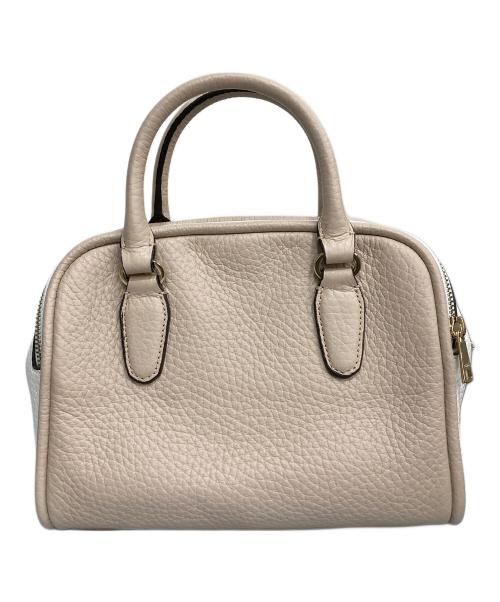 FURLA（フルラ）FURLA (フルラ) シリSサッチェル2WAYショルダーバッグ ベージュ×ホワイトの古着・服飾アイテム