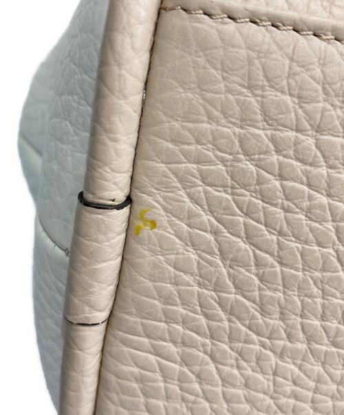 FURLA（フルラ）FURLA (フルラ) シリSサッチェル2WAYショルダーバッグ ベージュ×ホワイトの古着・服飾アイテム