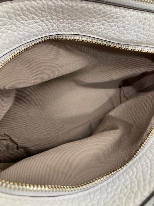 FURLA（フルラ）FURLA (フルラ) シリSサッチェル2WAYショルダーバッグ ベージュ×ホワイトの古着・服飾アイテム