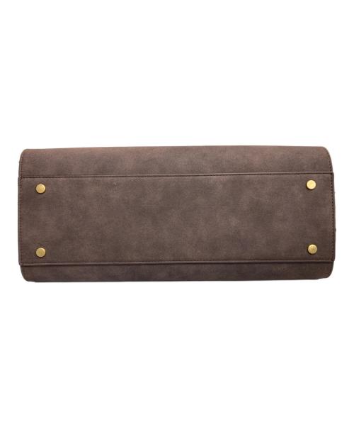 Mila Owen（ミラオーウェン）Mila Owen (ミラオーウェン) ワンハンドルソフトハンドバッグ ブラウンの古着・服飾アイテム