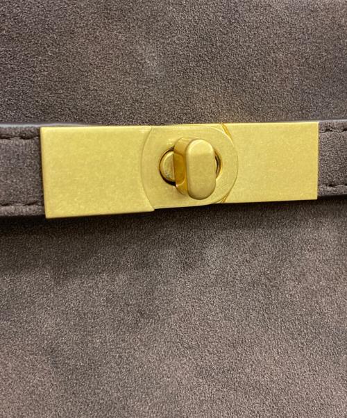 Mila Owen（ミラオーウェン）Mila Owen (ミラオーウェン) ワンハンドルソフトハンドバッグ ブラウンの古着・服飾アイテム