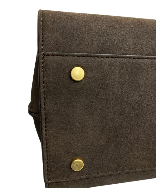 Mila Owen（ミラオーウェン）Mila Owen (ミラオーウェン) ワンハンドルソフトハンドバッグ ブラウンの古着・服飾アイテム