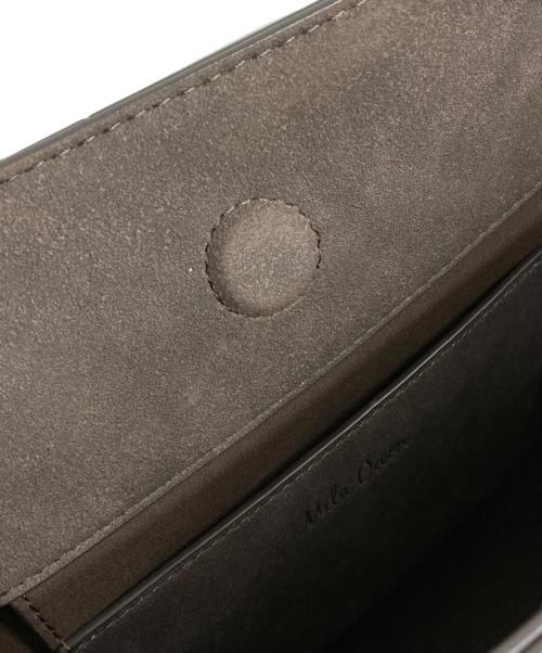 Mila Owen（ミラオーウェン）Mila Owen (ミラオーウェン) ワンハンドルソフトハンドバッグ ブラウンの古着・服飾アイテム