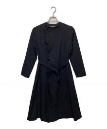 tricot COMME des GARCONS（トリココムデギャルソン）の古着「アーカイブ刺繍ワンピース」｜ネイビー