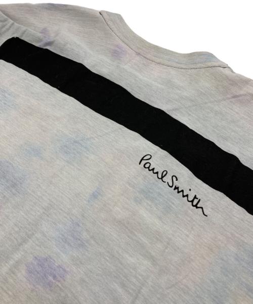 PS Paul Smith（ＰＳポールスミス）PS Paul Smith (ＰＳポールスミス) プリントTシャツ グレー サイズ:Mの古着・服飾アイテム