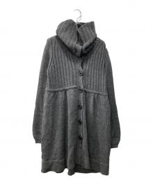 BURBERRY BLUE LABEL（バーバリー ブルー レーベル）の古着「ニットワンピース」｜グレー