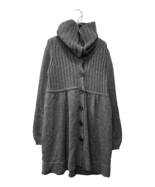 BURBERRY BLUE LABEL（バーバリー ブルー レーベル）BURBERRY BLUE LABEL (バーバリー ブルー レーベル) ニットワンピース グレー サイズ:38の古着・服飾アイテム