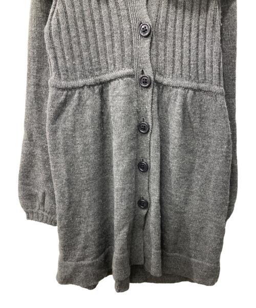 BURBERRY BLUE LABEL（バーバリー ブルー レーベル）BURBERRY BLUE LABEL (バーバリー ブルー レーベル) ニットワンピース グレー サイズ:38の古着・服飾アイテム