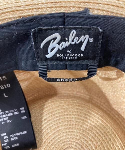 Bailey（ベイリー）Bailey (ベイリー) ストローハット サイズ:Lの古着・服飾アイテム