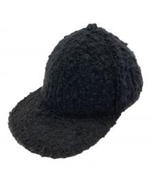 kijima takayuki（キジマタカユキ）の古着「ボアキャップ」｜ブラック