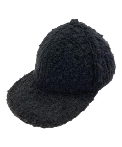 kijima takayuki（キジマタカユキ）KIJIMA TAKAYUKI (キジマタカユキ) ボアキャップ ブラック サイズ:3の古着・服飾アイテム