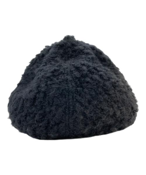 kijima takayuki（キジマタカユキ）KIJIMA TAKAYUKI (キジマタカユキ) ボアキャップ ブラック サイズ:3の古着・服飾アイテム