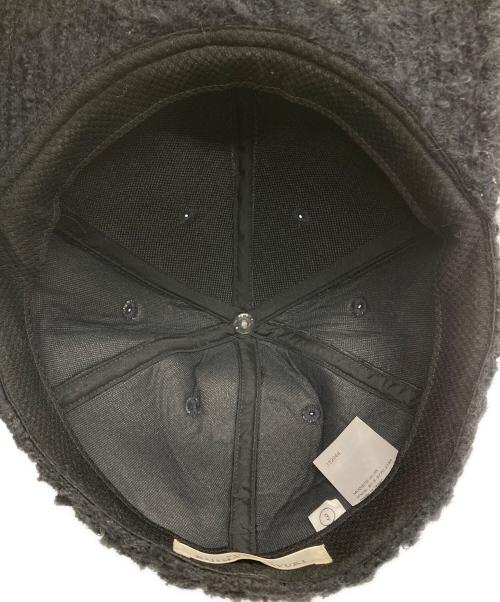 kijima takayuki（キジマタカユキ）KIJIMA TAKAYUKI (キジマタカユキ) ボアキャップ ブラック サイズ:3の古着・服飾アイテム
