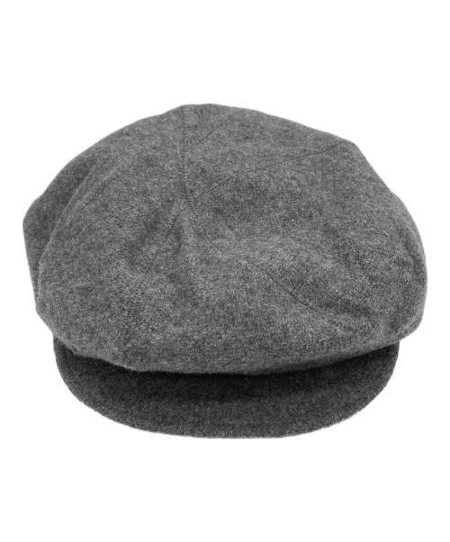 kijima takayuki（キジマタカユキ）kijima takayuki (キジマタカユキ) キャスケット グレーの古着・服飾アイテム