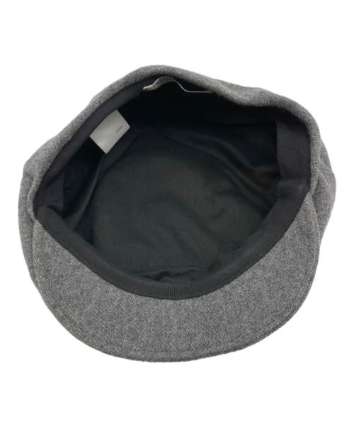 kijima takayuki（キジマタカユキ）kijima takayuki (キジマタカユキ) キャスケット グレーの古着・服飾アイテム