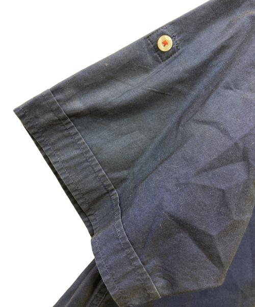 BURBERRY BLACK LABEL（バーバリーブラックレーベル）BURBERRY BLACK LABEL (バーバリーブラックレーベル) 半袖コットンシャツ ネイビー サイズ:3の古着・服飾アイテム