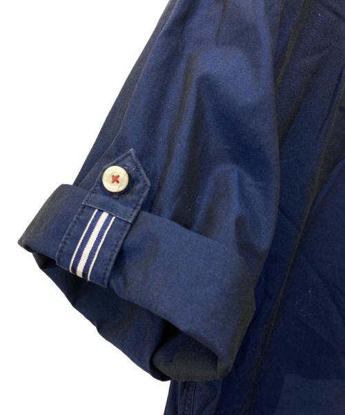 BURBERRY BLACK LABEL（バーバリーブラックレーベル）BURBERRY BLACK LABEL (バーバリーブラックレーベル) 半袖コットンシャツ ネイビー サイズ:3の古着・服飾アイテム
