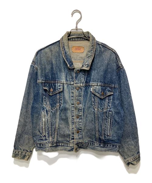 LEVI'S（リーバイス）LEVI'S (リーバイス) 75068-0227/ケミカルウォッシュ デニムジャケット インディゴ サイズ:Mの古着・服飾アイテム