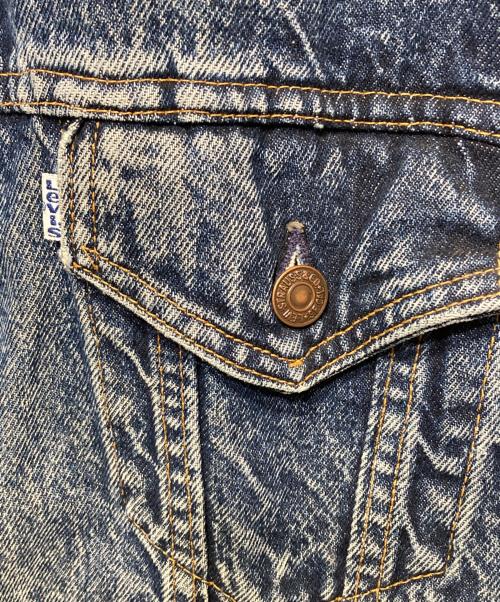 LEVI'S（リーバイス）LEVI'S (リーバイス) 75068-0227/ケミカルウォッシュ デニムジャケット インディゴ サイズ:Mの古着・服飾アイテム