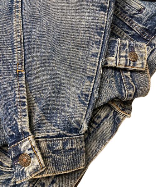 LEVI'S（リーバイス）LEVI'S (リーバイス) 75068-0227/ケミカルウォッシュ デニムジャケット インディゴ サイズ:Mの古着・服飾アイテム