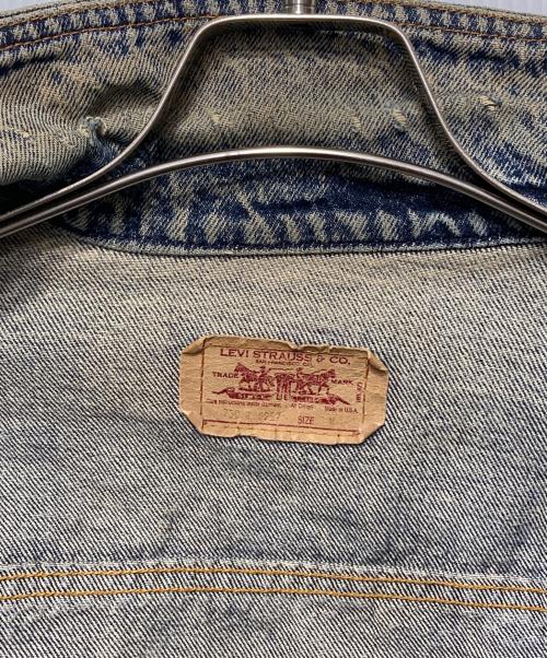 LEVI'S（リーバイス）LEVI'S (リーバイス) 75068-0227/ケミカルウォッシュ デニムジャケット インディゴ サイズ:Mの古着・服飾アイテム