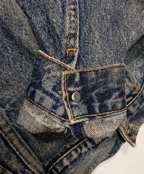 LEVI'S（リーバイス）LEVI'S (リーバイス) 75068-0227/ケミカルウォッシュ デニムジャケット インディゴ サイズ:Mの古着・服飾アイテム