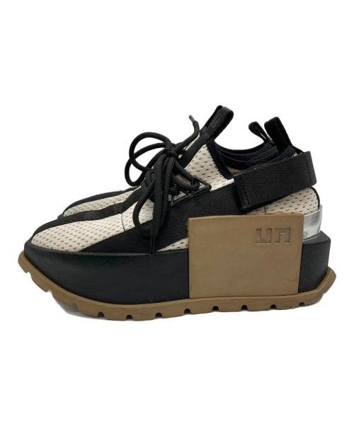 UNITED NUDE（ユナイテッドヌード）UNITED NUDE (ユナイテッドヌード) ハイカットスニーカー ブラック サイズ:37の古着・服飾アイテム