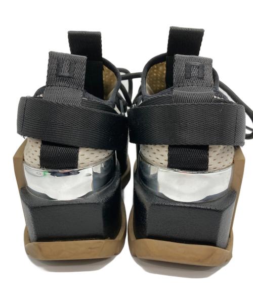 UNITED NUDE（ユナイテッドヌード）UNITED NUDE (ユナイテッドヌード) ハイカットスニーカー ブラック サイズ:37の古着・服飾アイテム