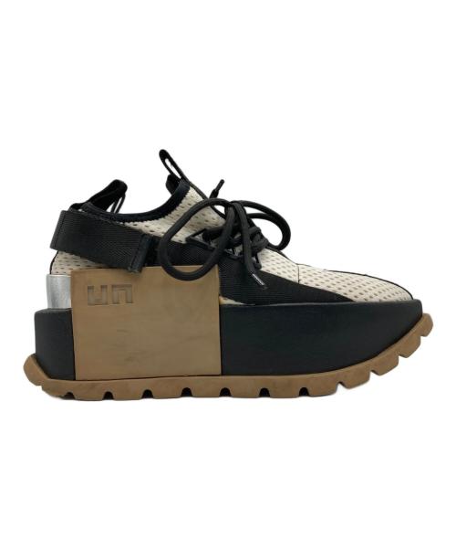 UNITED NUDE（ユナイテッドヌード）UNITED NUDE (ユナイテッドヌード) ハイカットスニーカー ブラック サイズ:37の古着・服飾アイテム