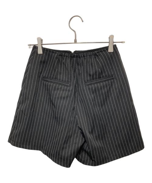 REDYAZEL（レディアゼル）REDYAZEL (レディアゼル) ストライプロングジャケット×トップス×ラップショートパンツ ブラック サイズ:Sの古着・服飾アイテム