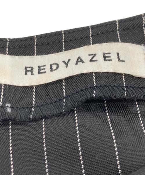 REDYAZEL（レディアゼル）REDYAZEL (レディアゼル) ストライプロングジャケット×トップス×ラップショートパンツ ブラック サイズ:Sの古着・服飾アイテム