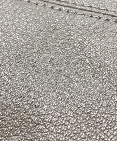 PICONE（ピッコーネ）PICONE (ピッコーネ) やぎ革トートバッグ カーキの古着・服飾アイテム