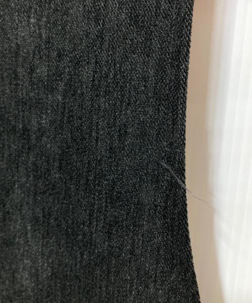 CYAN TOKYO（シアン トーキョー）CYAN TOKYO (シアン トーキョー) スラブモールコンビベストサロペ グレー サイズ:36の古着・服飾アイテム