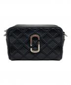 MARC JACOBSマークジェイコブズ）の古着「THE QUILTED SOFTSHOT 21/ ザ キルテッド ソフトショット 21/ショルダーバッグ」｜ブラック
