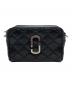 MARC JACOBS（マークジェイコブズ）の古着「THE QUILTED SOFTSHOT 21/ ザ キルテッド ソフトショット 21/ショルダーバッグ」｜ブラック