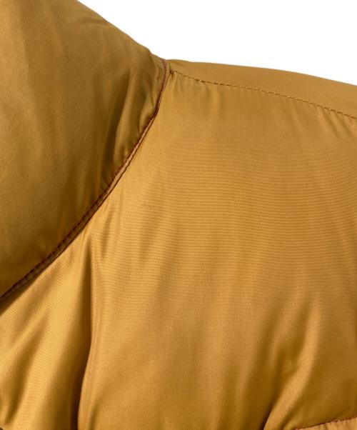 WAREHOUSE（ウエアハウス）WAREHOUSE (ウエアハウス) ヨークレザーダウンベスト レッド×ブラウン サイズ:Mの古着・服飾アイテム