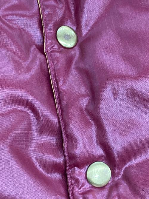 WAREHOUSE（ウエアハウス）WAREHOUSE (ウエアハウス) ヨークレザーダウンベスト レッド×ブラウン サイズ:Mの古着・服飾アイテム