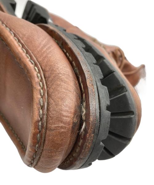 RUSSELL MOCCASIN（ラッセルモカシン）RUSSELL MOCCASIN (ラッセルモカシン) モカシンブーツ ブラウン サイズ:印字消えの為不明の古着・服飾アイテム
